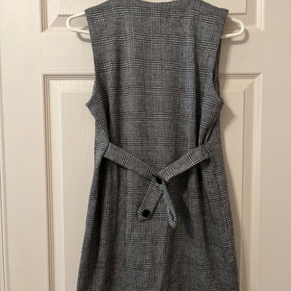 Vintage checkered tunic vest - Picture 8 of 9